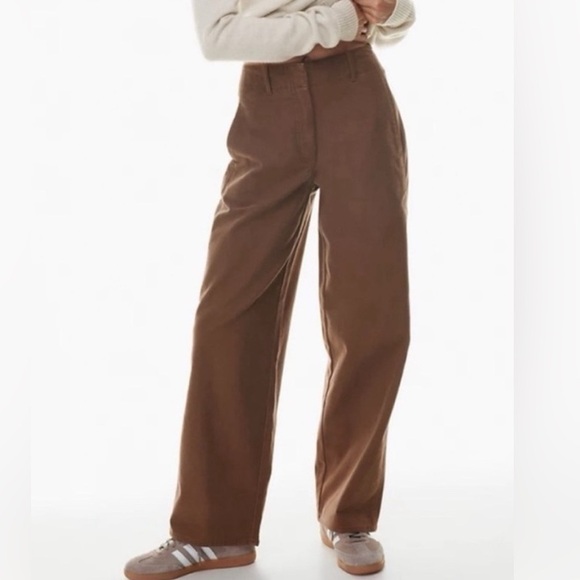 Wilfred Pants - Aritzias Wilfred Free High-Rise Utility Ascendant pant in Gd Shitake Size 6